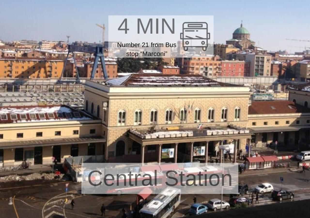Cozy Apartment In The Heart Of Bologna Bagian luar foto