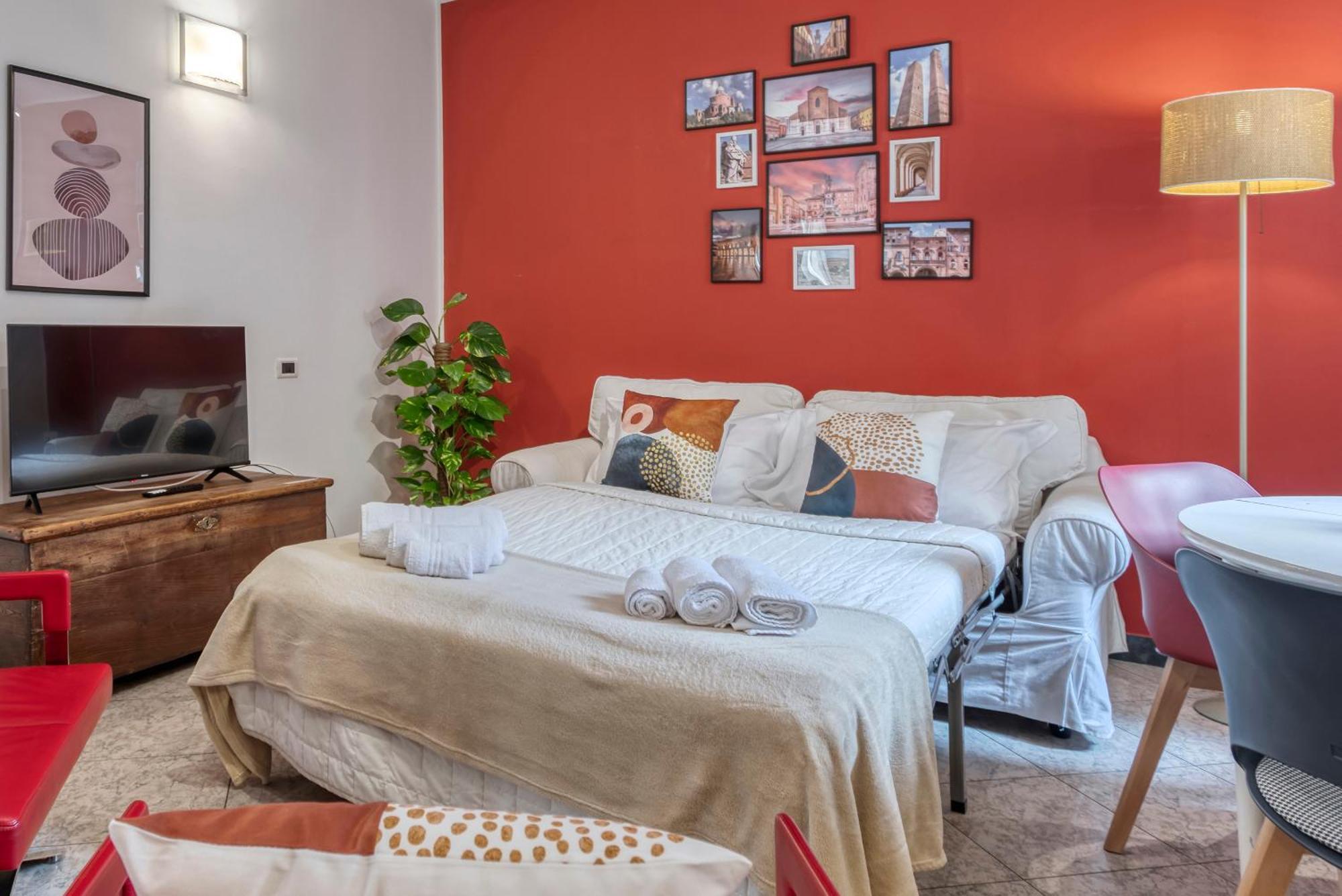 Cozy Apartment In The Heart Of Bologna Bagian luar foto