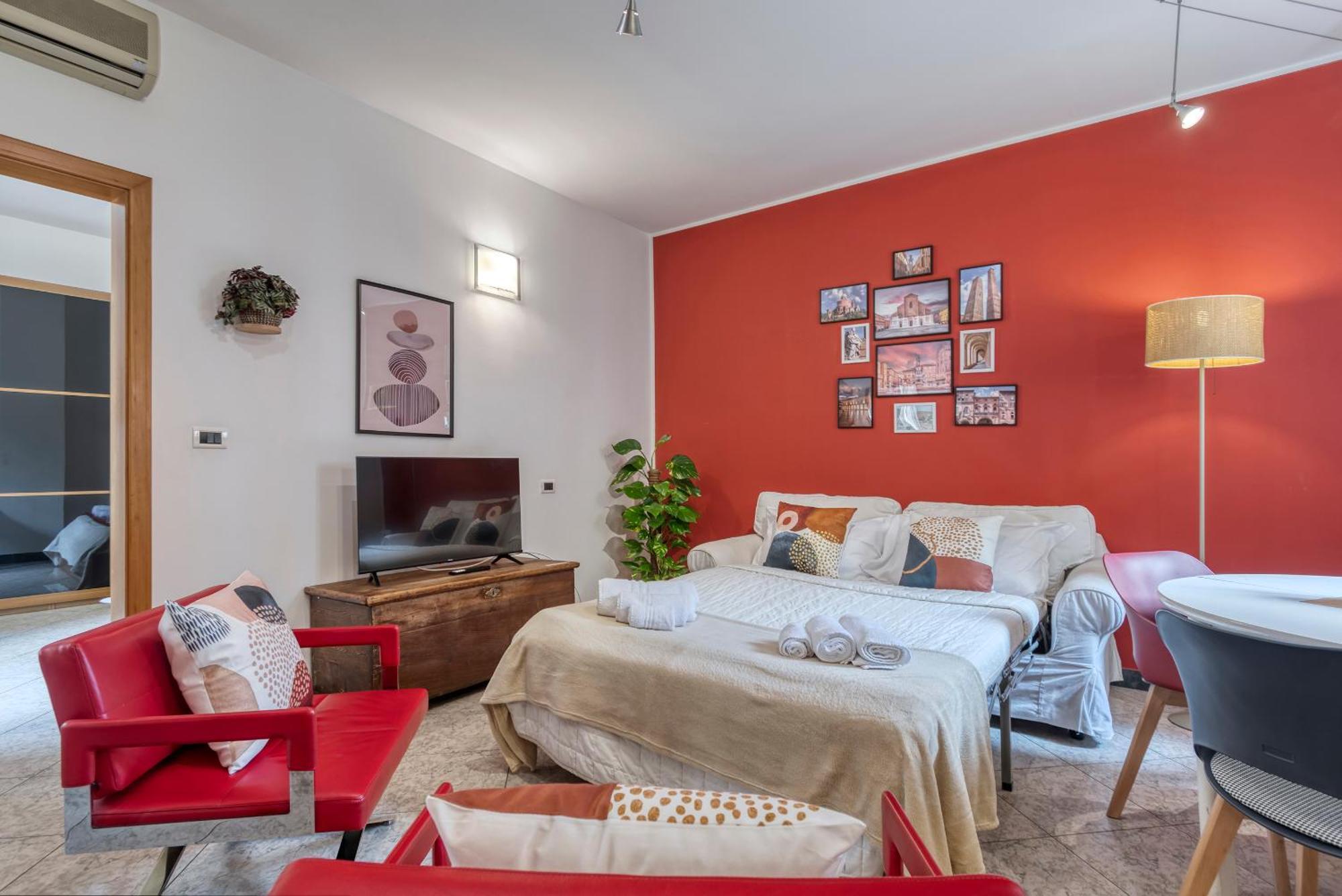 Cozy Apartment In The Heart Of Bologna Bagian luar foto